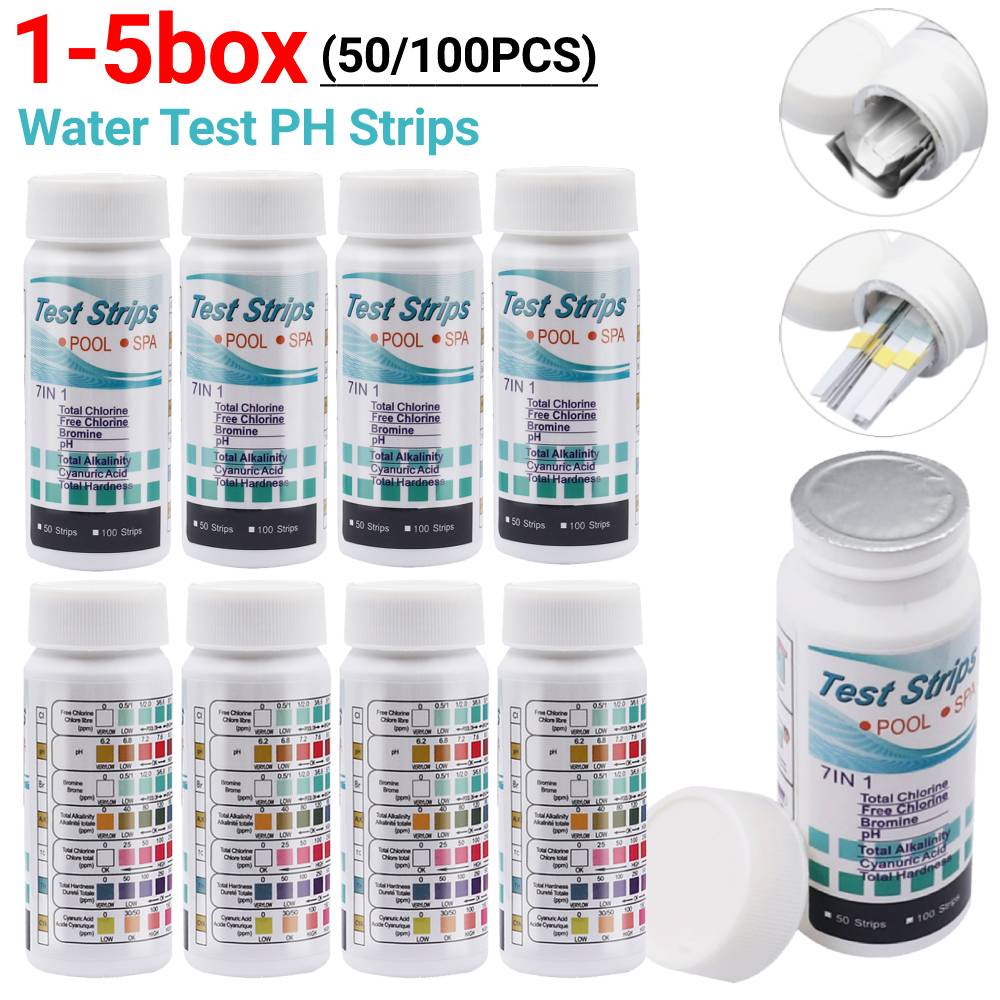 Aquarium Fish Quality - Bandelettes de Test d'eau PH 7