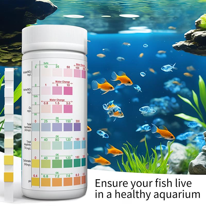 Aquarium Fish Quality - Bandelettes de Test d'Eau pour Aquarium