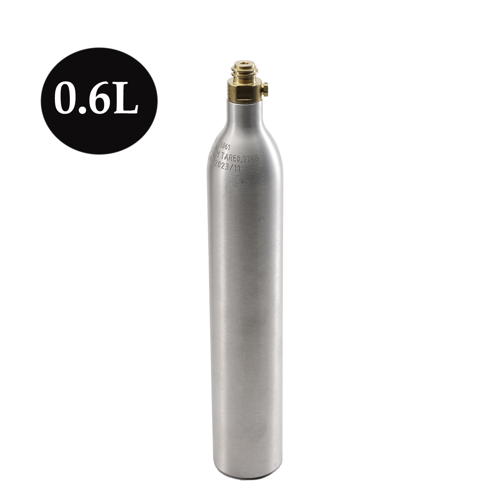 Aquarium Fish Shark - Cylindre de gaz Co2 vide 0,6