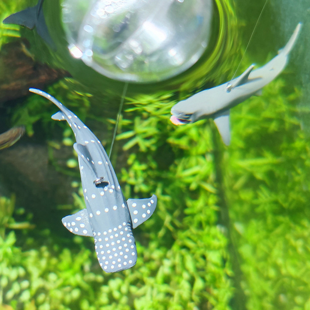 Aquarium Fish Shark - 3 Pièces d'Ornements Flottants en Forme