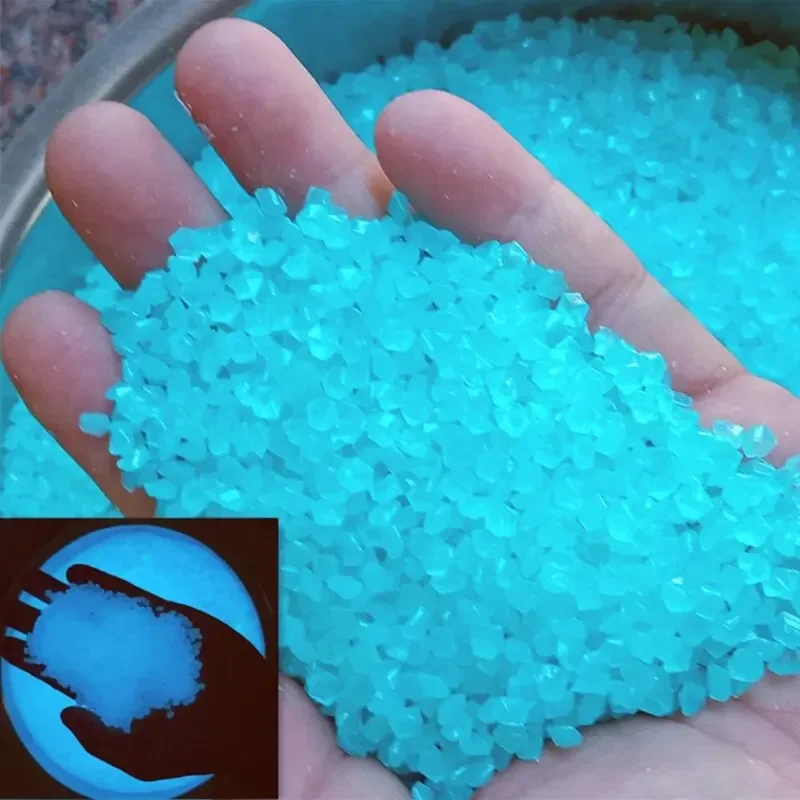 Aquarium Fish Store - 1000 pièces 3-5mm sable lumineux lueur