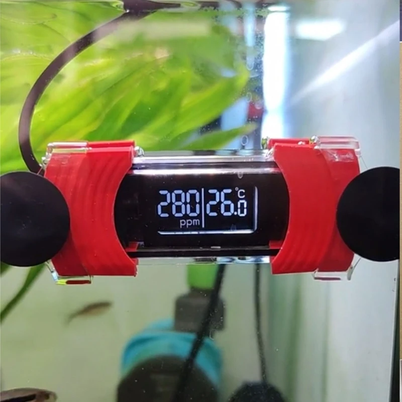 Aquarium Fish Quality - Thermomètre d'aquarium numérique étanche, capteur de