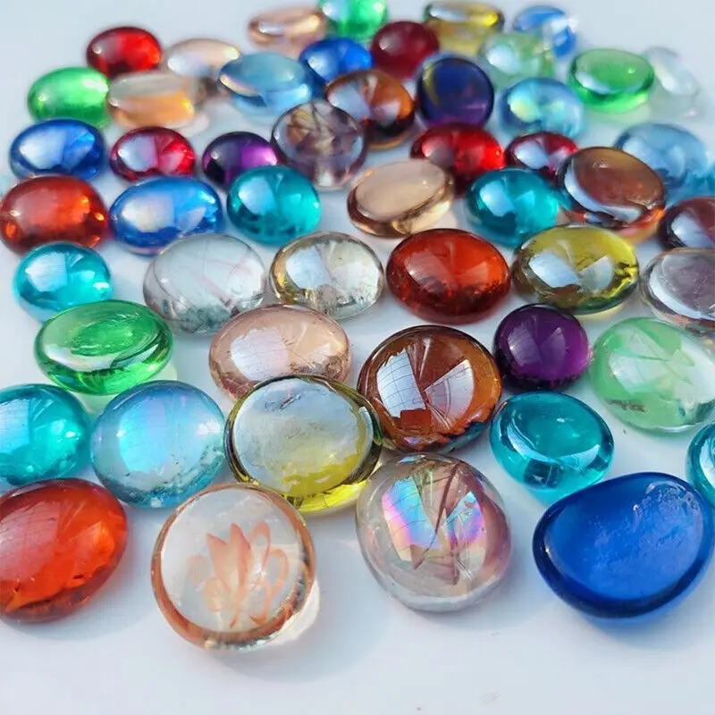 Aquarium Fish Colour - Mini cristal de quartz clair rond