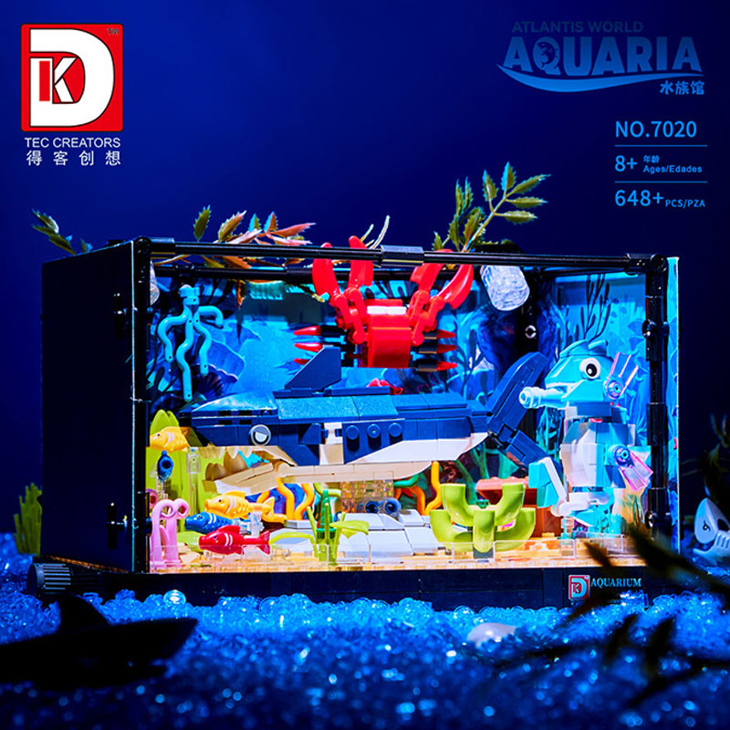 Blocs de construction de réser - Aquarium Fish Shark avis et prix