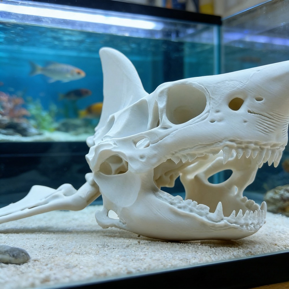 Crâne de requin imprimé en 3D, - Aquarium Fish Shark avis et prix