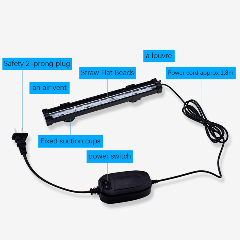 Nouveau Aquarium LED bulle lum - Aquarium Fish Colour avis et prix