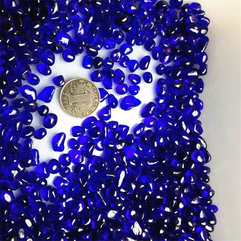 1000g de gravier de verre bleu - Aquarium Fish Colour avis et prix