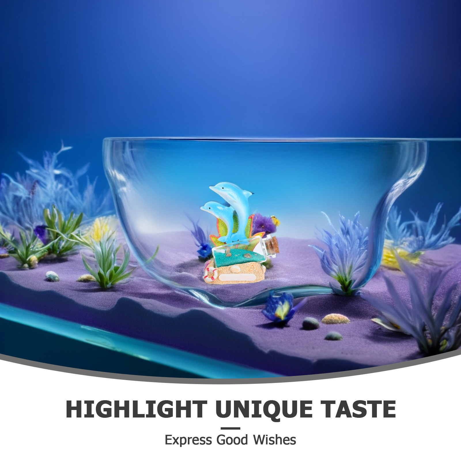 Sculpture de Dauphin, Bouteill - Aquarium Fish Dolphin avis et prix