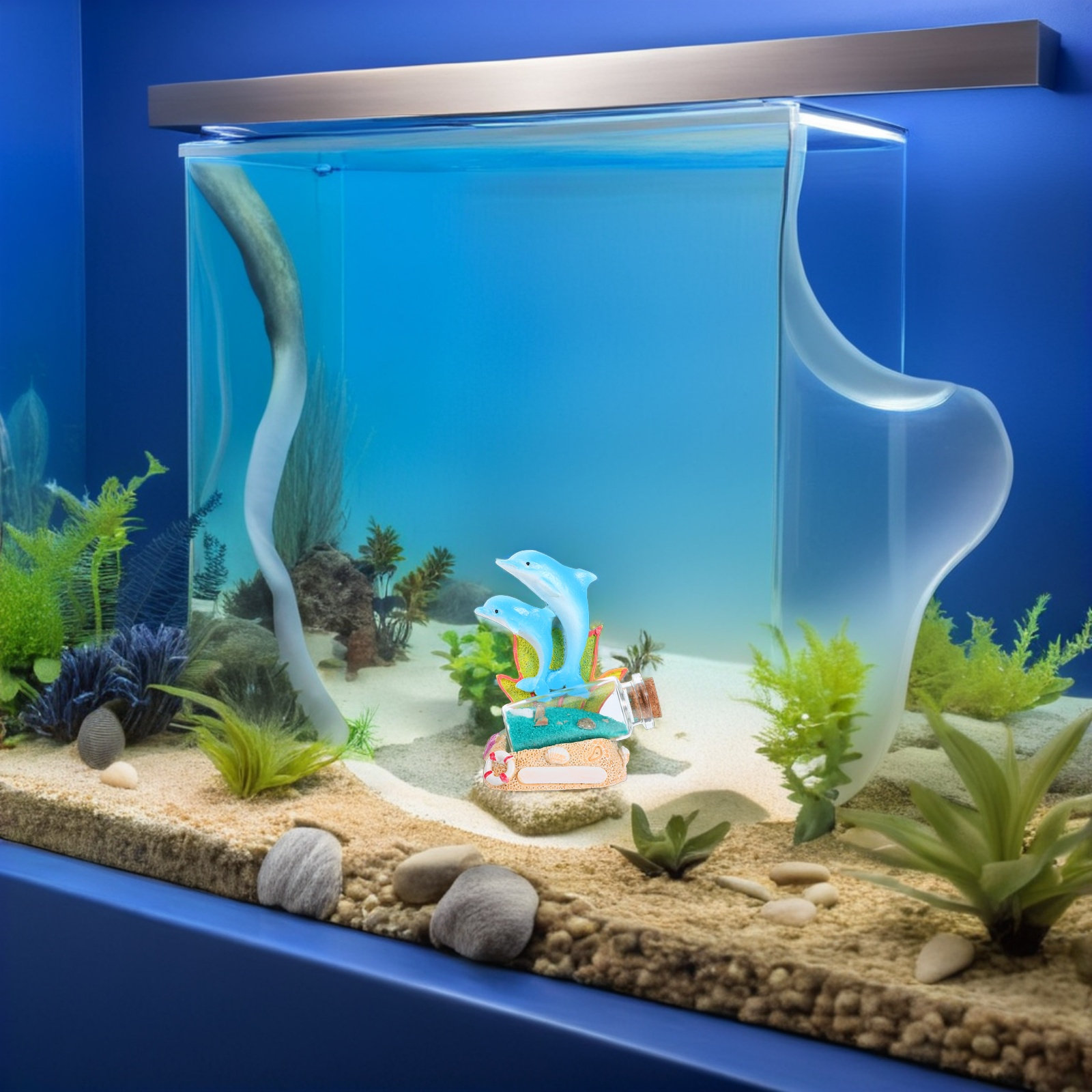 Bouteille à Message en Résine  - Aquarium Fish Dolphin avis et prix