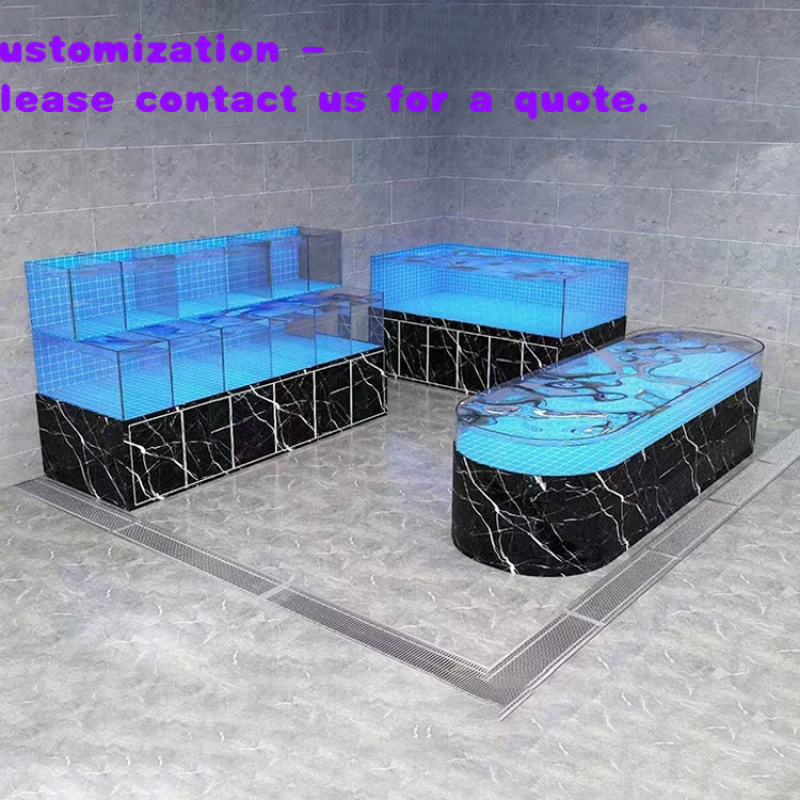 Aquarium commercial en verre s - Aquarium Fish Restaurant avis et prix