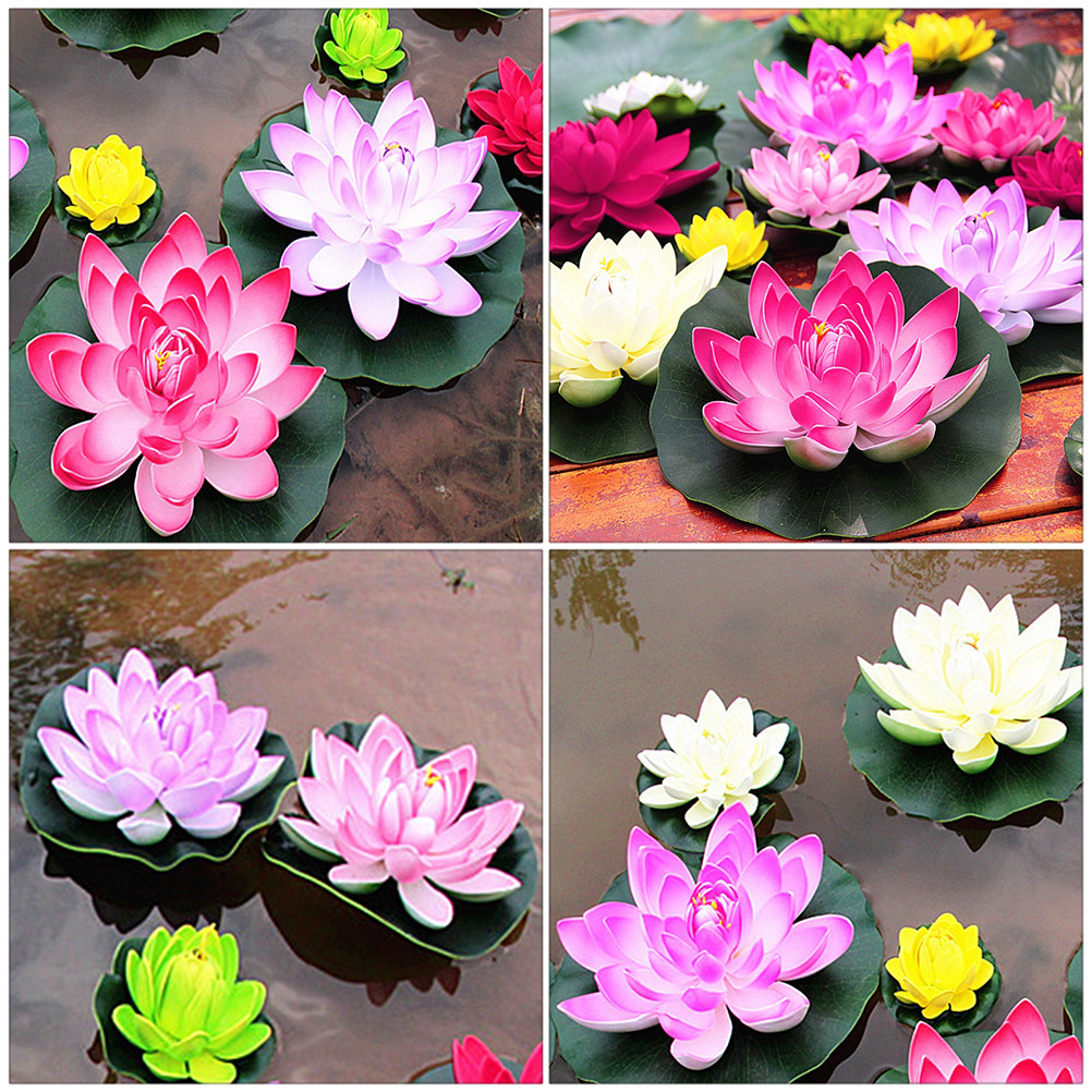 3 pièces de décoration de lotu - Aquarium Fish Restaurant avis et prix