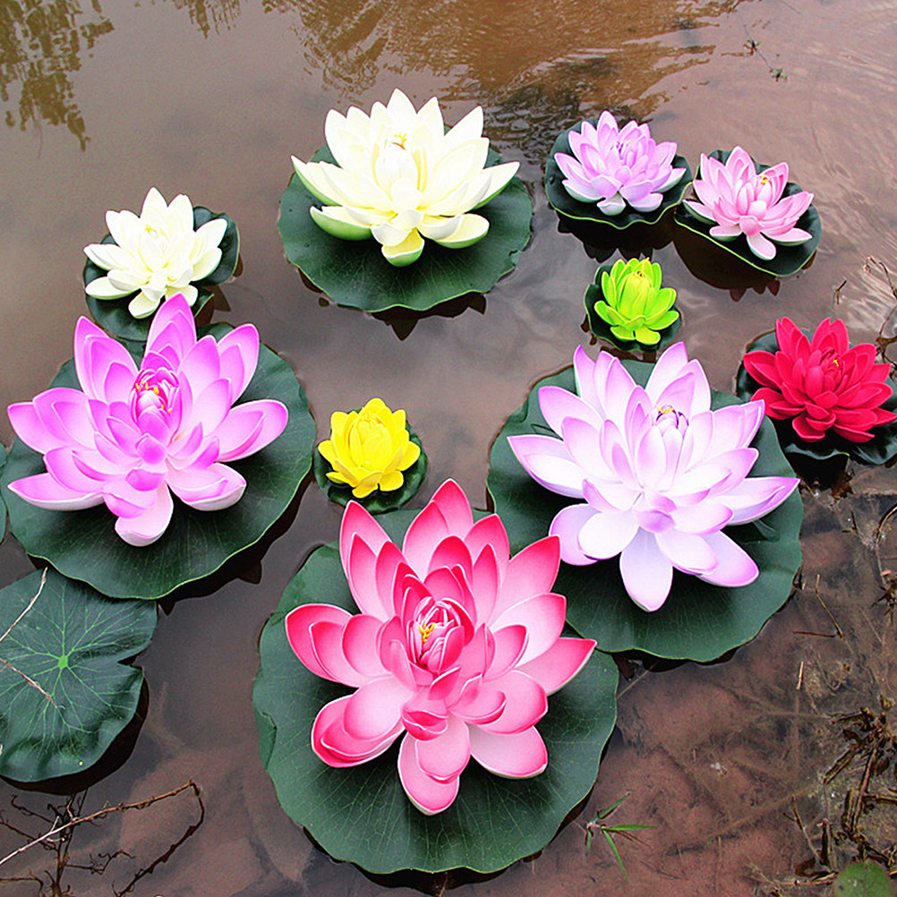 3 pièces de décoration de lotu - Aquarium Fish Restaurant avis et prix