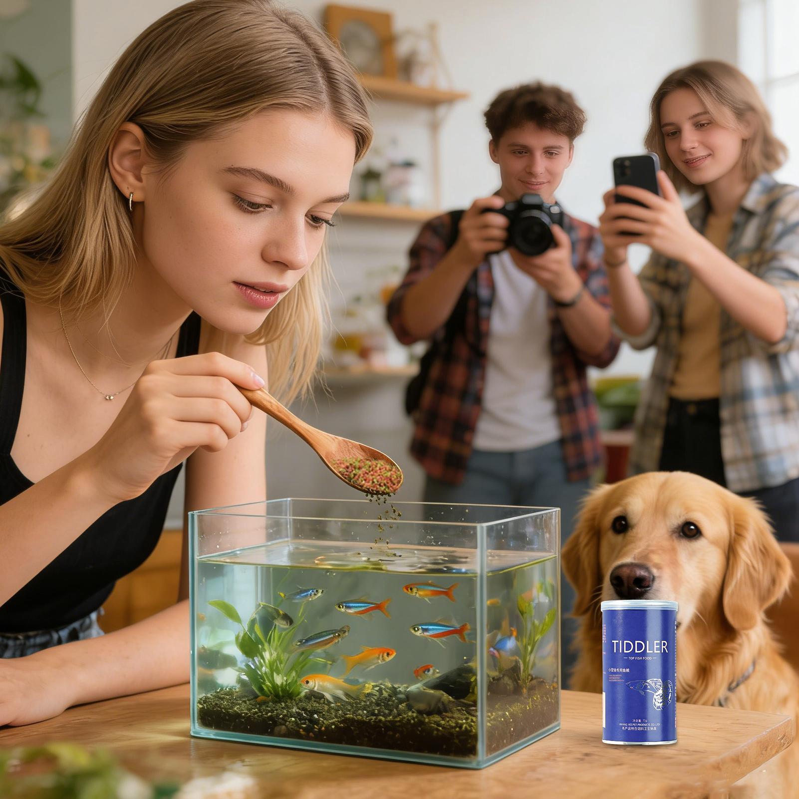 Nourriture pour poissons d'aqu - Aquarium Fish Restaurant avis et prix