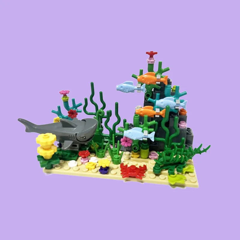 City MOC Aquarium Sous-Marin S - Aquarium Fish Shark avis et prix