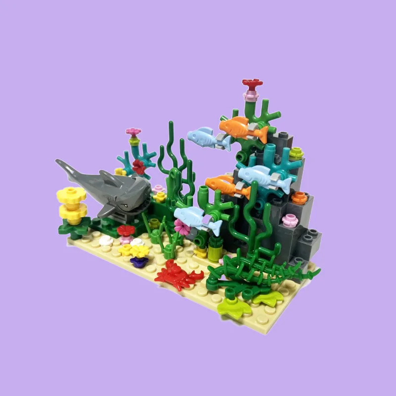 City MOC Aquarium Sous-Marin S - Aquarium Fish Shark avis et prix