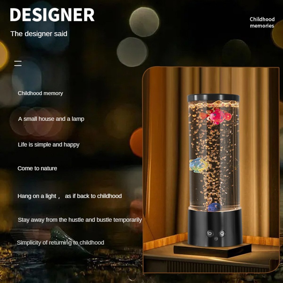 * A99Z Mini lampe à poisson à  - Aquarium Fish Colour avis et prix